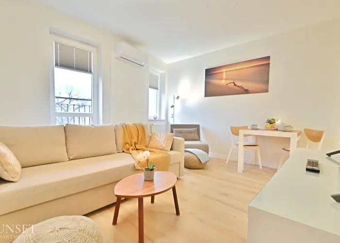 Sunset - Nowoczesne Przy Deptaku, Centrum Miasta, Port, Kawiarnie, Restauracje